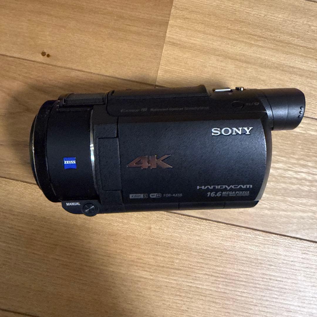 SONY FDRーAX55Handycam 4K ビデオカメラ 本体
