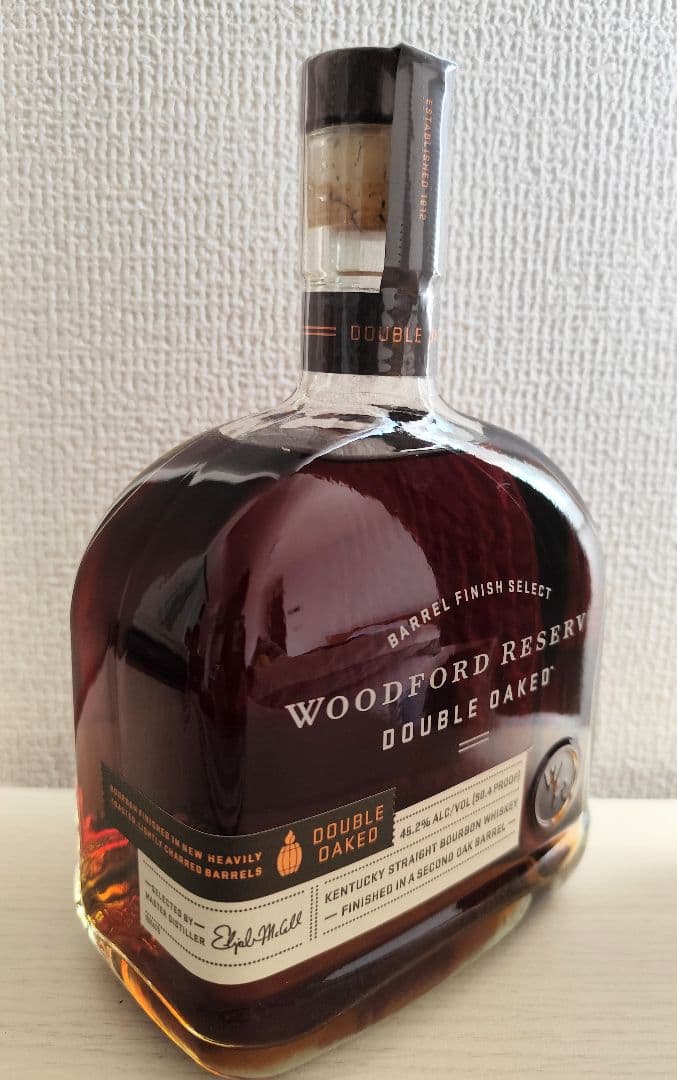 ★ウッドフォードリザーブ　ダブルオークド　750ml 45.2% Alc