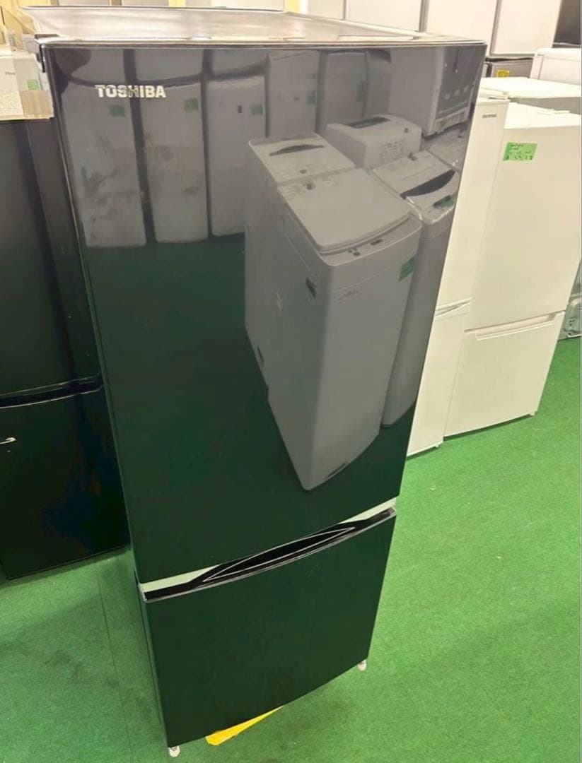 2018年式 153L 東芝 冷蔵庫 GR-M15BS（K）