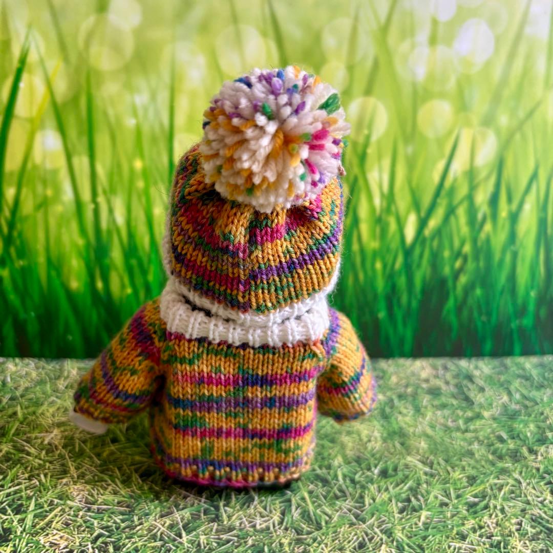 りお　くまさん付きセーターとニット帽＊くまさん付きキャップ＊くま耳帽子