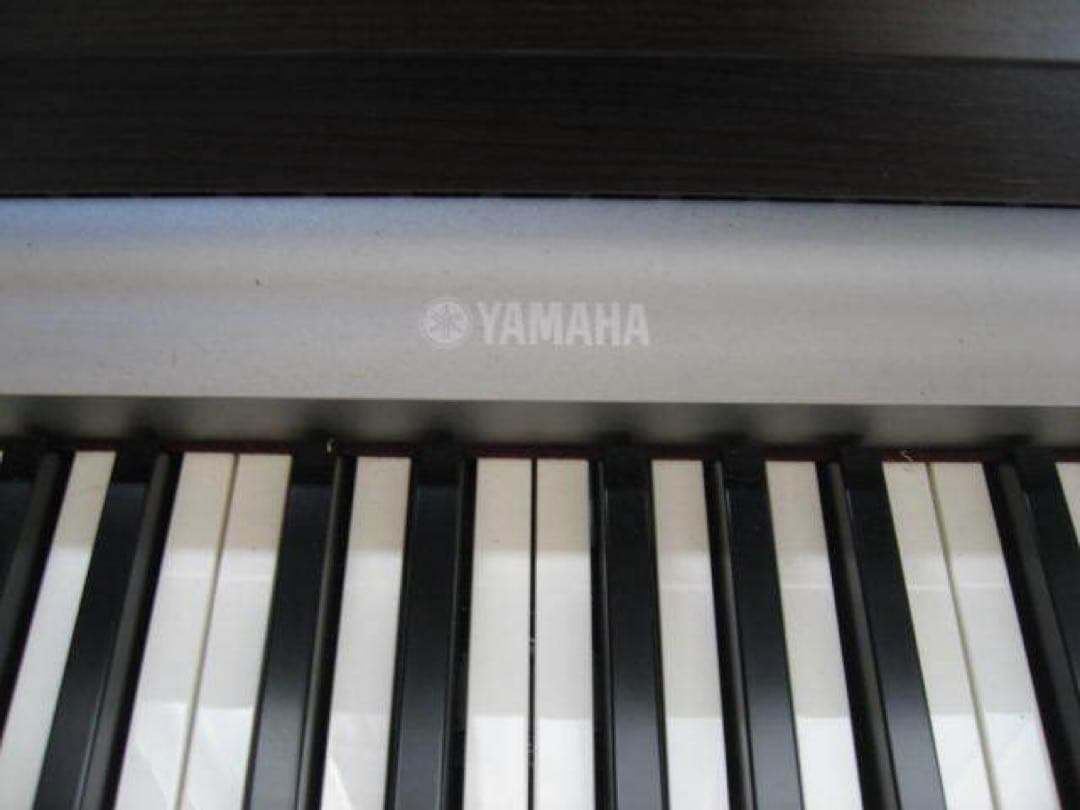 Yamaha 電子ピアノ ダークブラウン 椅子付き　引き取り限定