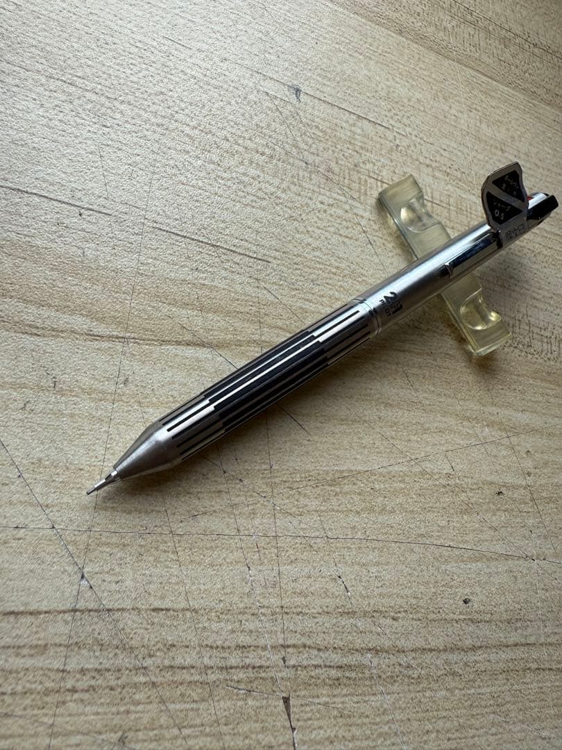 PILOT シャープペンシル 0.5mm シルバー　蝕刻