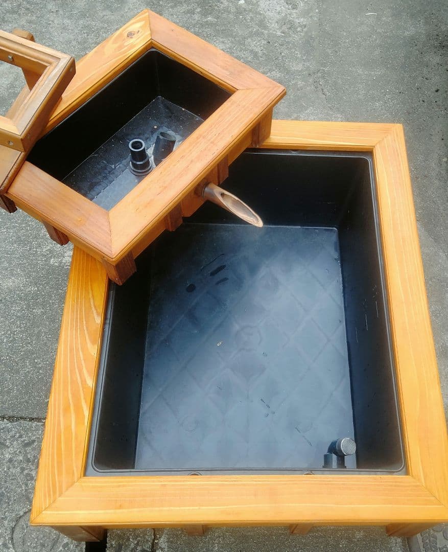 水換えの要らないトロ舟40 ビオトープ