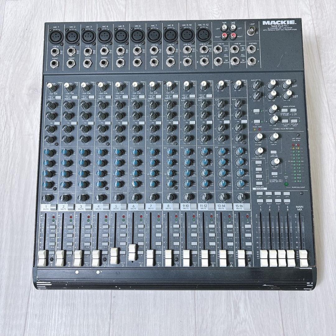 現状 Mackie マッキー 1642-VLZ PRO16ch アナログミキサー