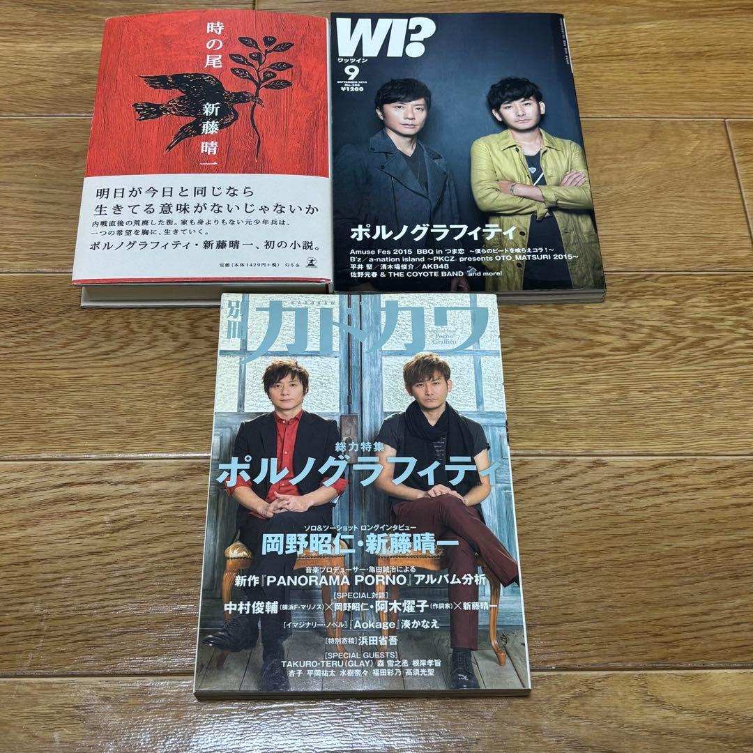 ポルノグラフィティまとめ売り 会報 ライブパンフレットなど