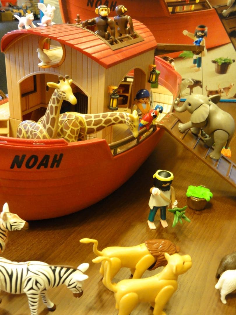 プレイモービル ノアの箱舟＋ミクロシリーズセット【3255】【4332】