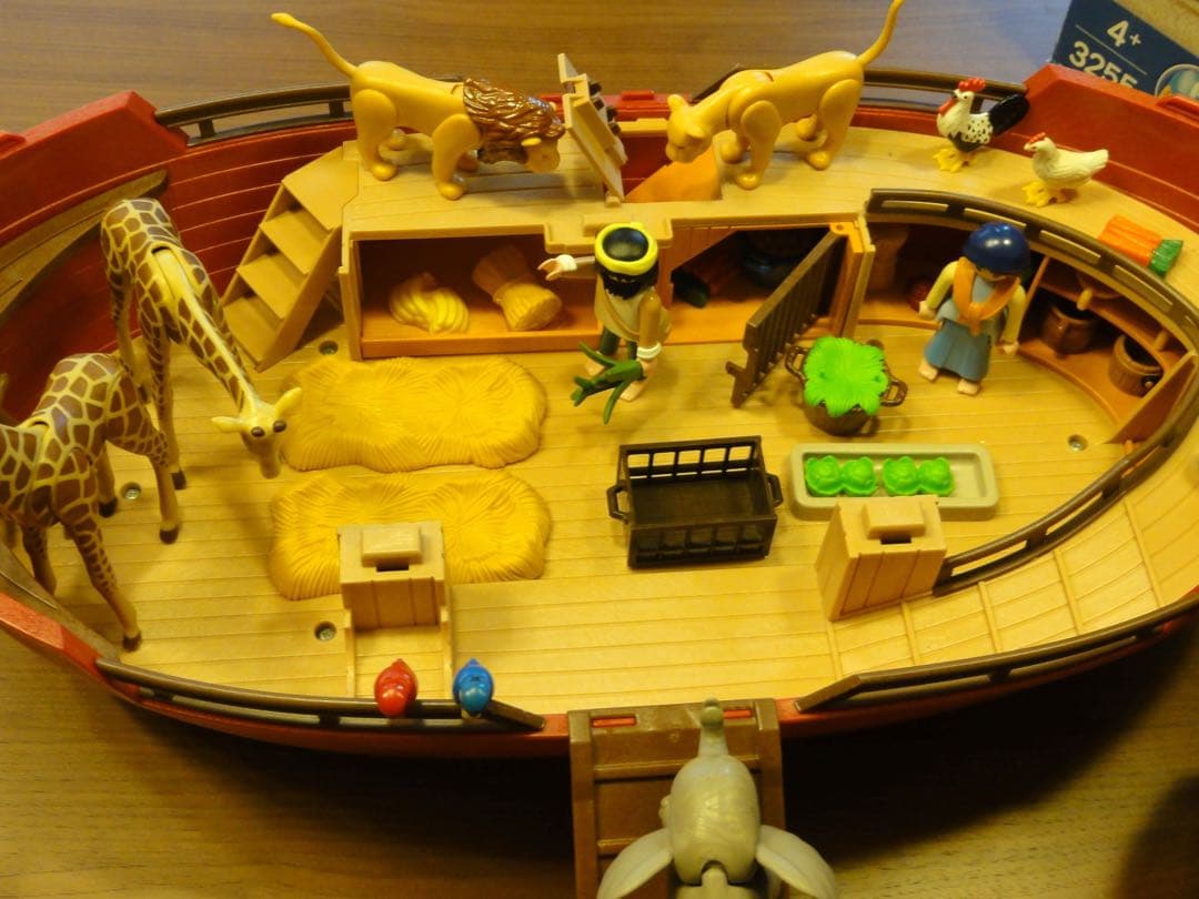 プレイモービル ノアの箱舟＋ミクロシリーズセット【3255】【4332】