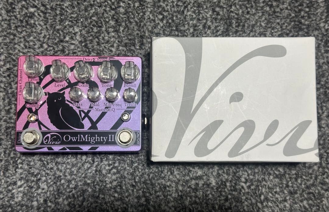 Vivie OwlMighty II ベース用 プリアンプ エフェクター