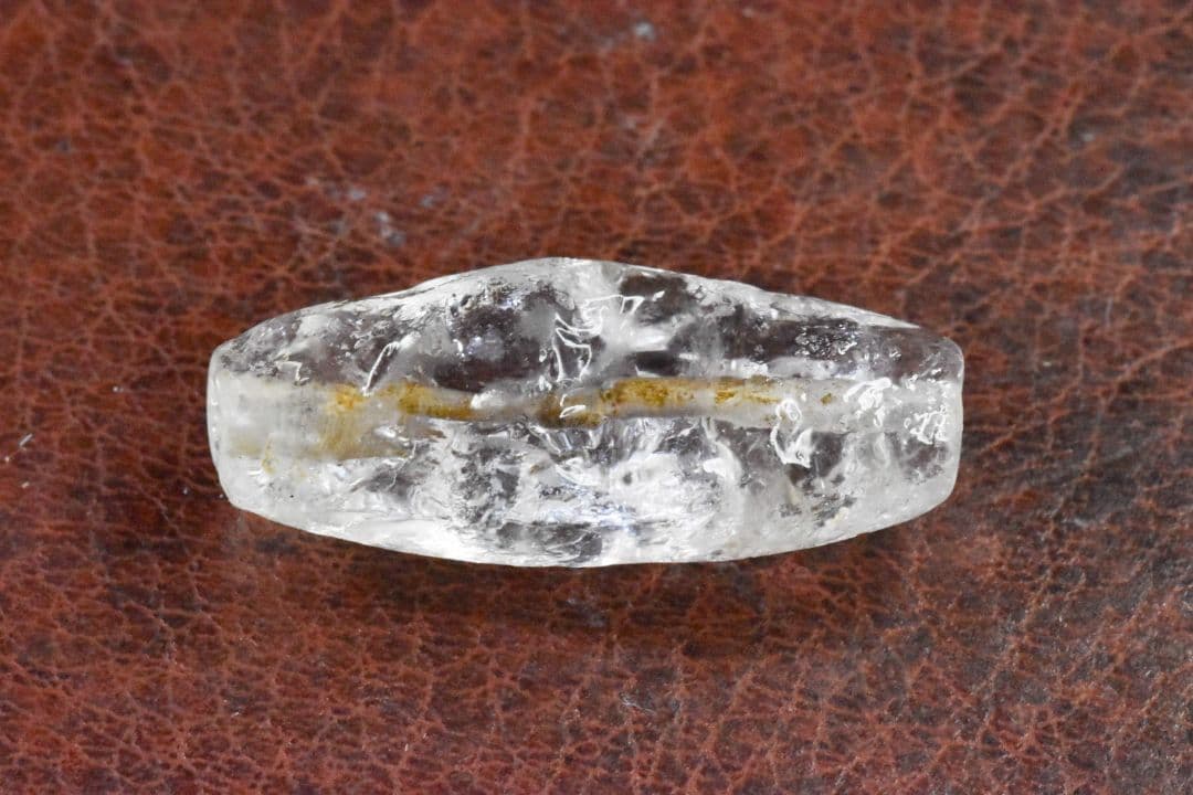 アフガニスタン出土 1500年以前の水晶ビーズ3