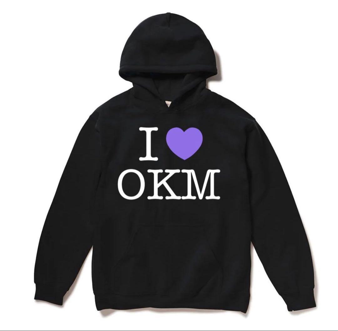 I ❤️ OKM パーカー Mサイズ 黒