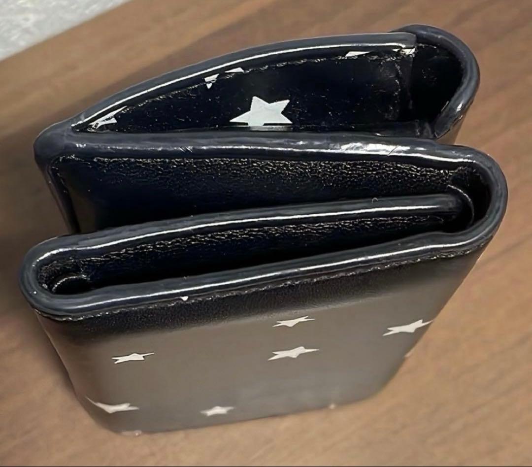 週末セール！極美品 正規品 バレンシアガ 三つ折り財布 付属品付 星柄