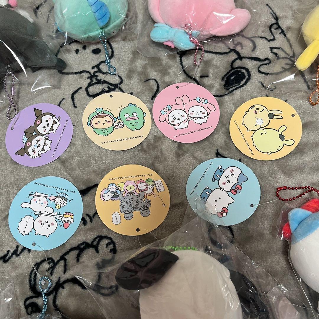 ちいかわ サンリオ コラボ ぷちミニマスコット７個セット コンプリート