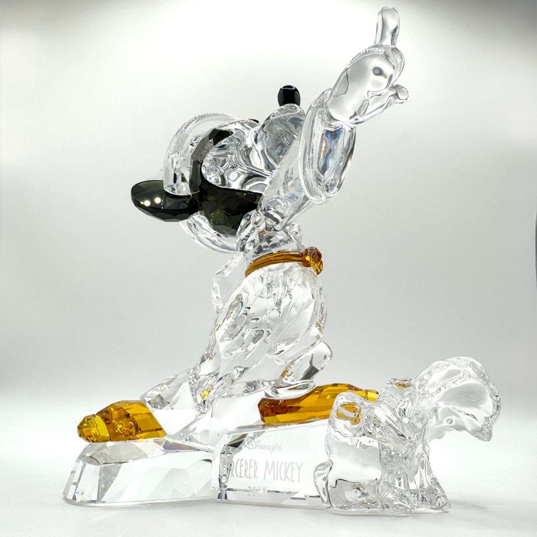 【限定】SWAROVSKI ソーサラーミッキー Large ディズニー 極美品