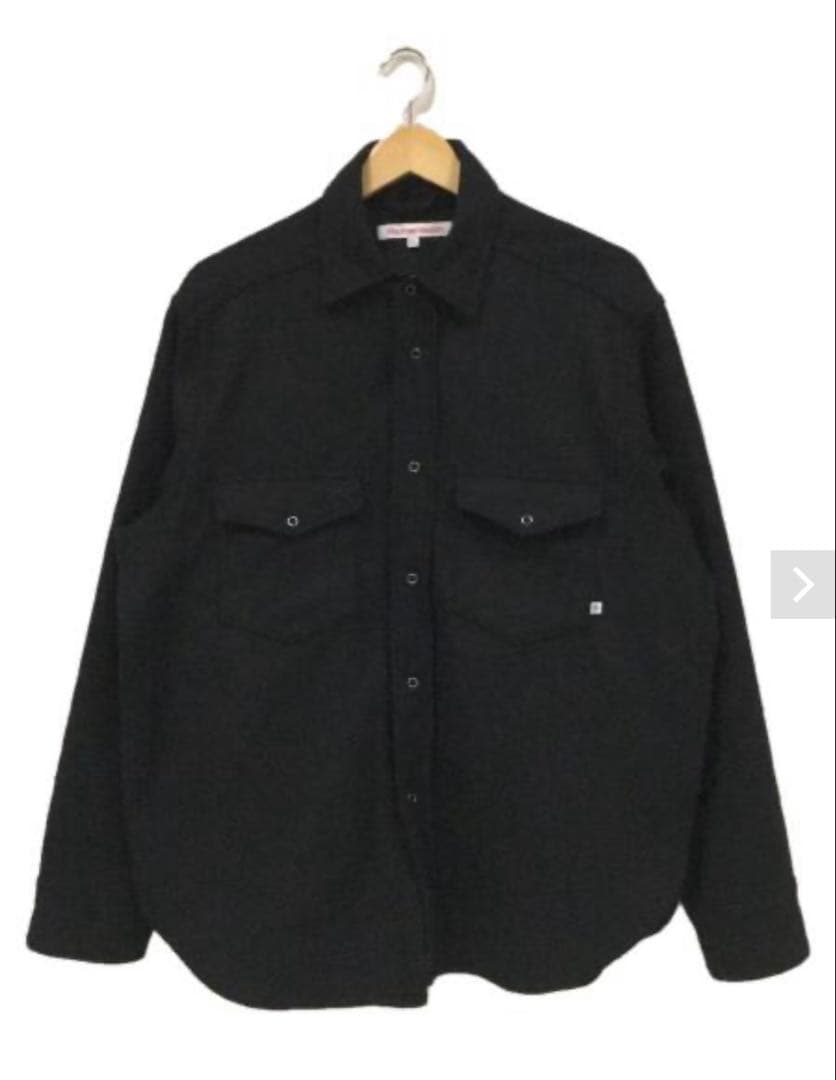 Richardson ブラック ウールジャケット　XL