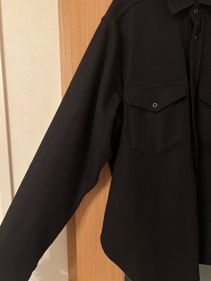 Richardson ブラック ウールジャケット　XL