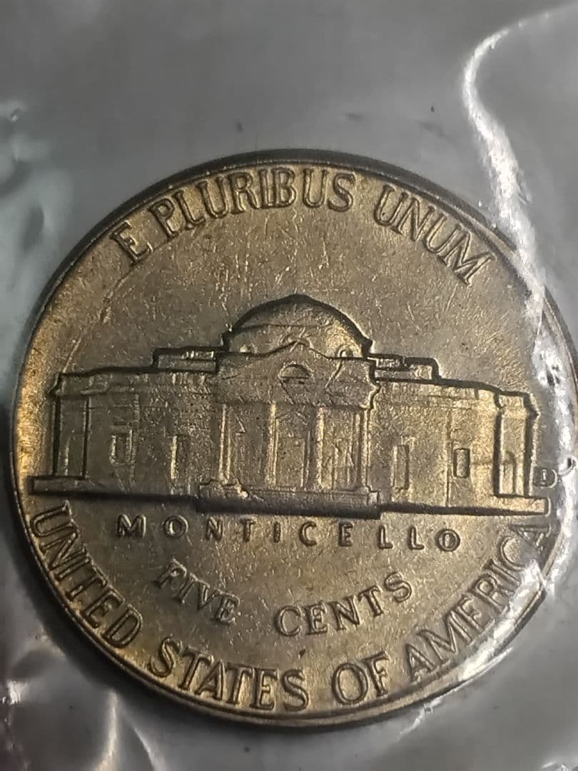 pn448 エラー銀貨 1964年D. アメリカ合衆国 ５種セット 50Cエラー