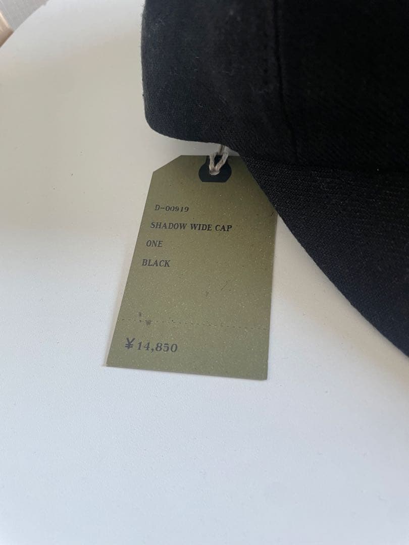 THWDOG SHADOW WIDE CAP ブラック