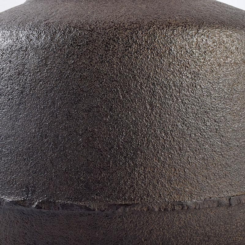 煎茶道具　釜師　佐藤清光作　阿弥陀堂釜　鉄釜　鉄釜　共箱　V　R8943B