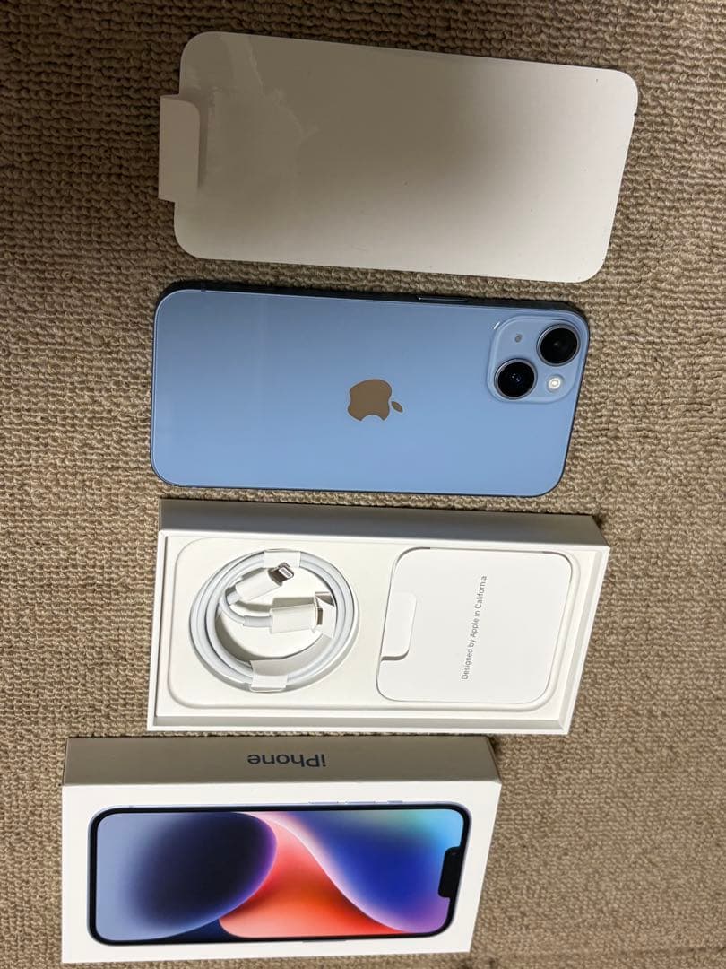 Apple iPhone 14 ブルー 本体　128GB