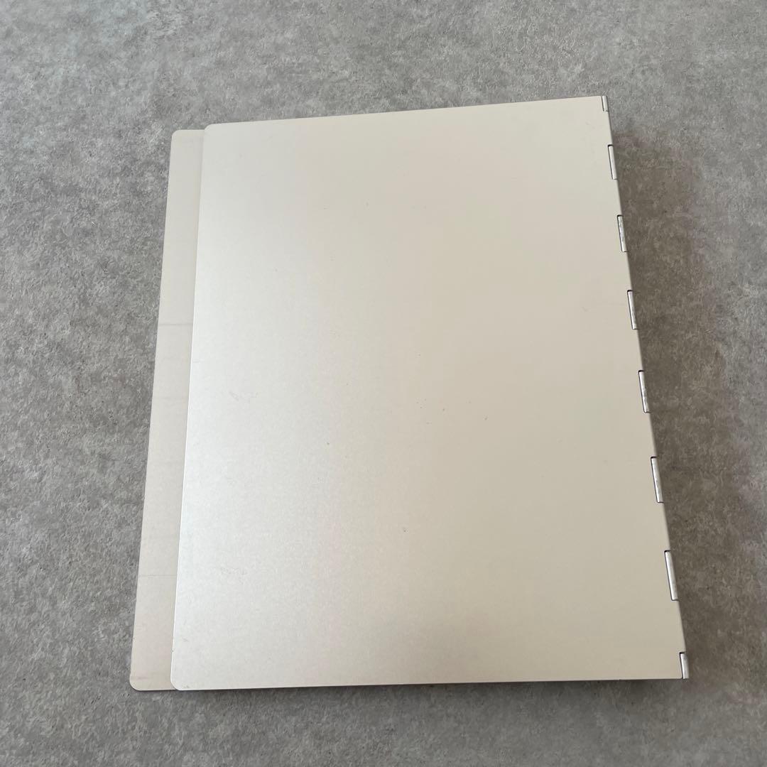 無印良品【激レア】B5サイズ26穴 アルミバインダー