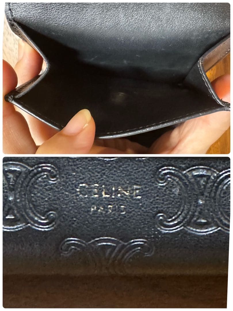 CELINE スモールトリフォールドウォレット 美品