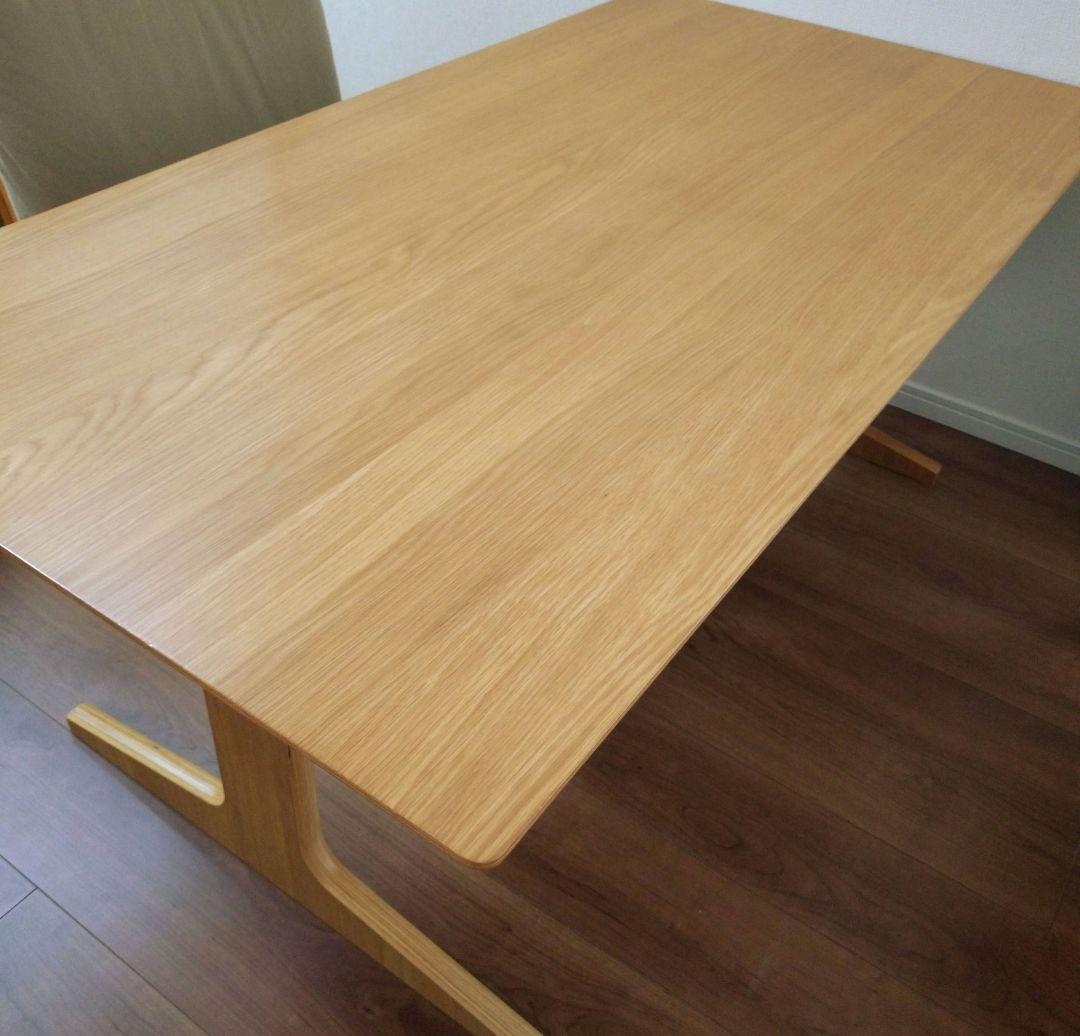 無印良品 リビングでもダイニングでもつかえるテーブル＋ソファチェア2脚セット