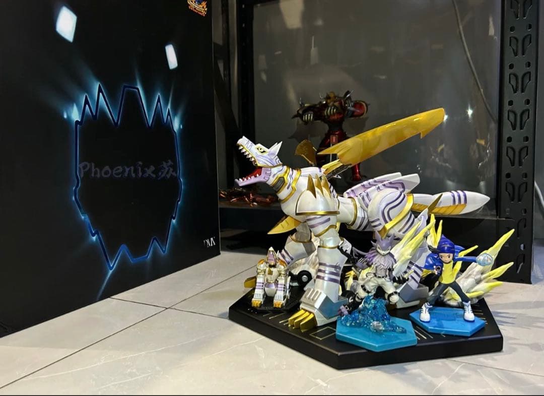 デジモン DMX-STUDIOヴォルフモン+ストラビモン+ガルムモンの進化源輝二