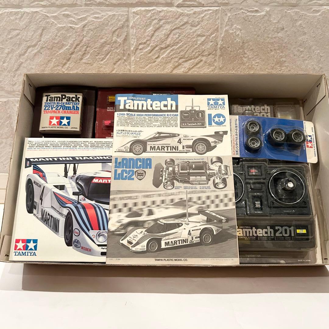 【極希少 未組み立て】TAMIYA LANCIA LC2 1/24 フルセット