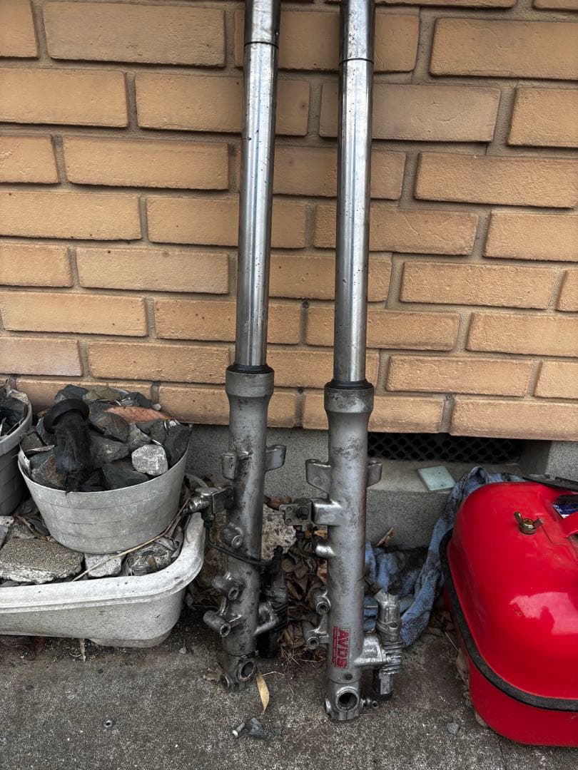 GPZ400R フロントフォーク