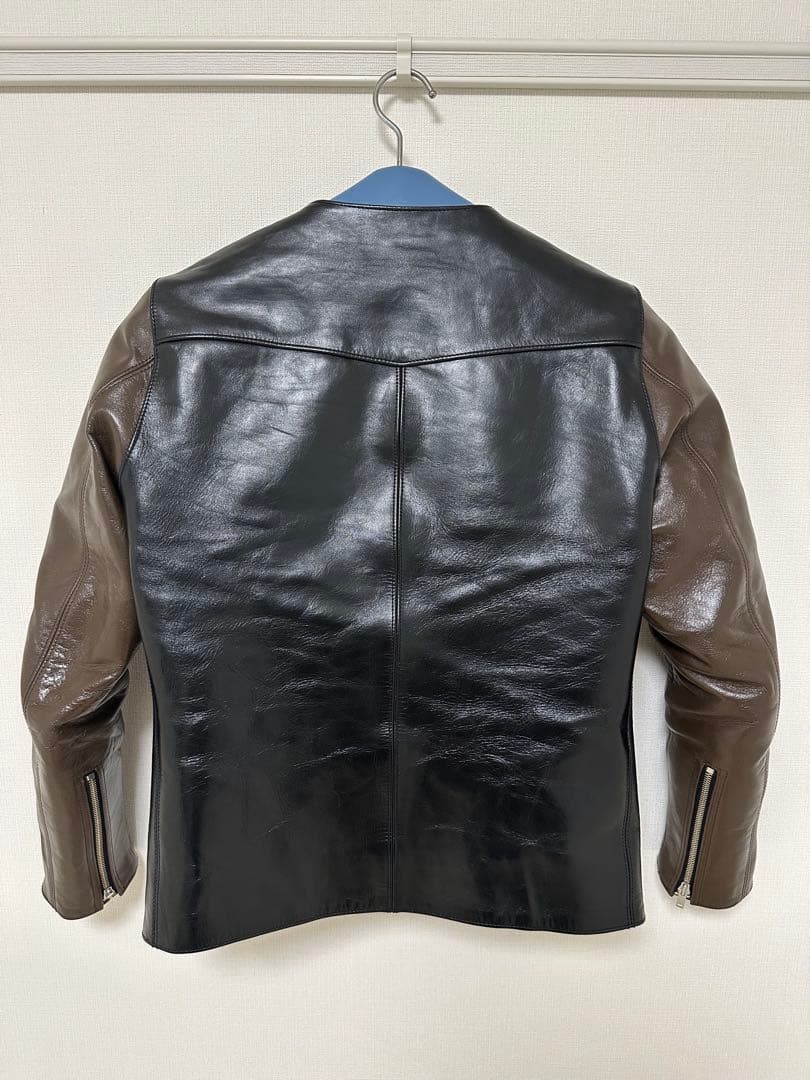 【美品】FINE CREEK LEATHERS バド（黒/茶）馬革　40サイズ