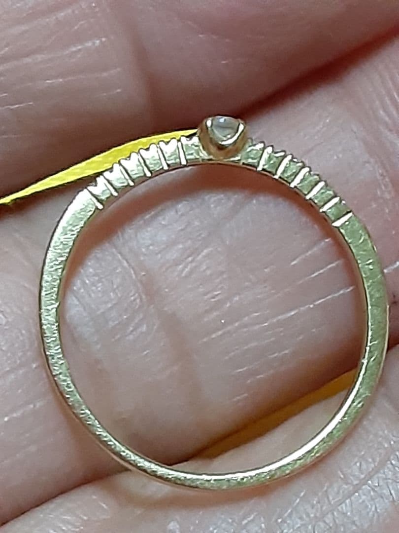 k18　 ダイヤモンドリング