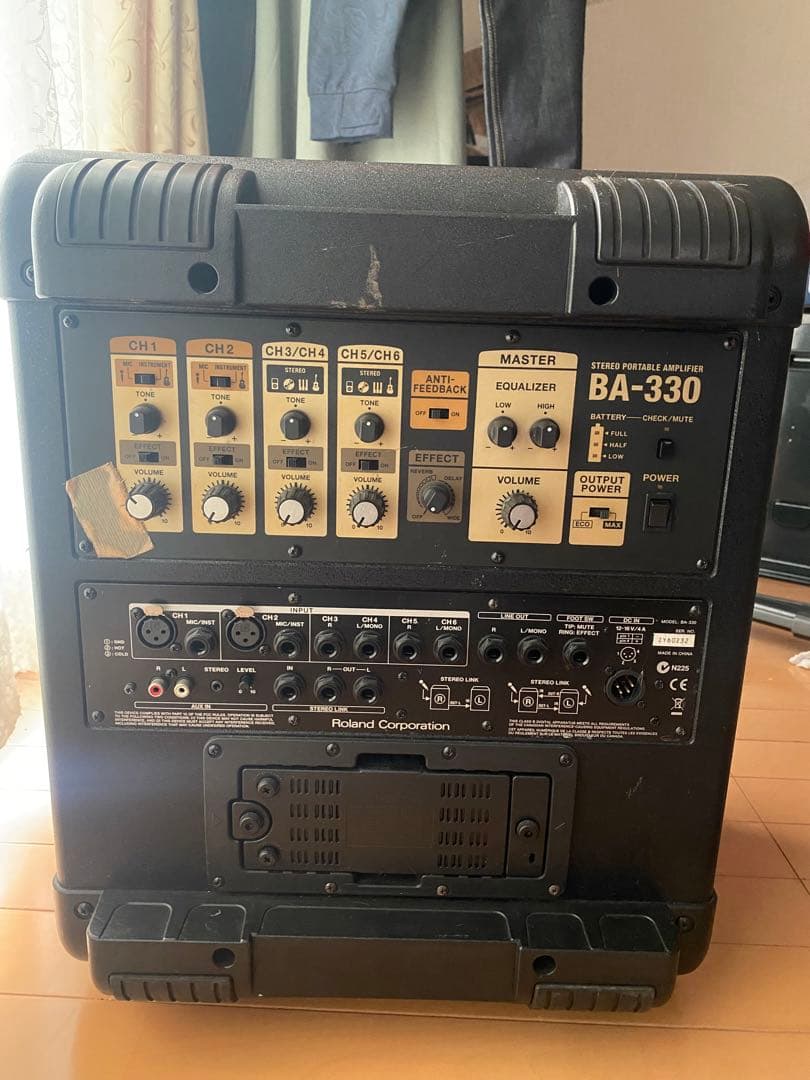 Roland BA-330 ステレオスピーカー 動作確認済み