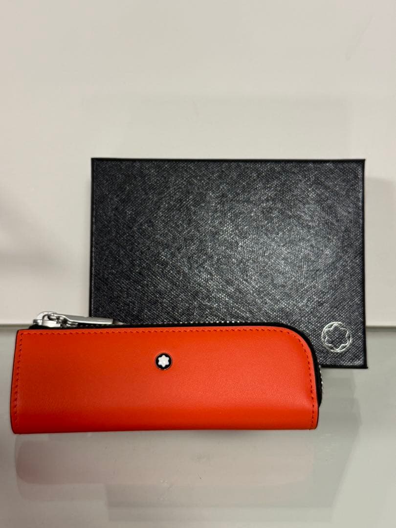 【極美品】モンブラン ヘリテイジ ルージュ＆ノワール ペンポーチ