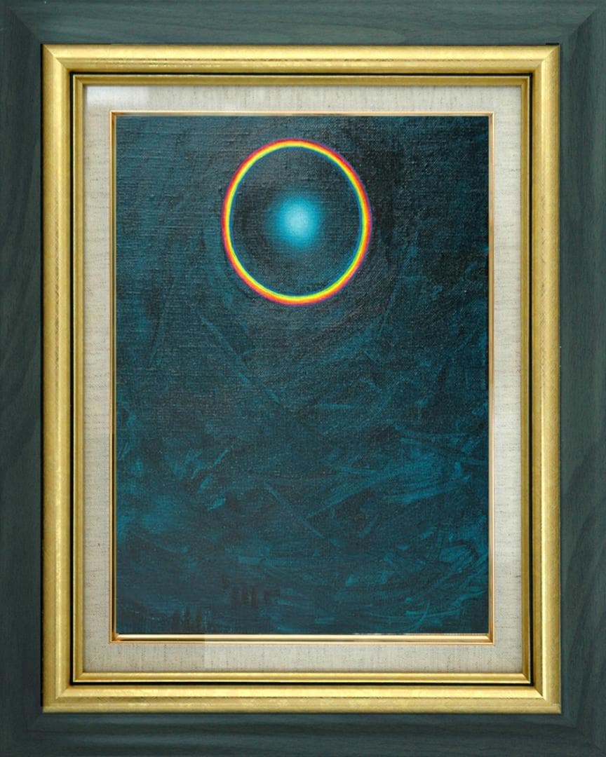 油絵 菅家令子 絵 絵画 インテリア F3-GB62023 風景 祈り 希望