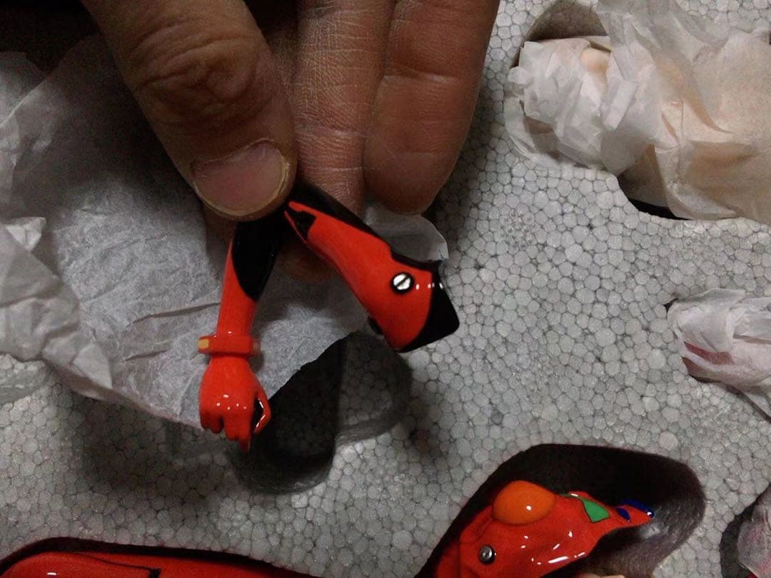 新世紀エヴァンゲリオン アスカ ガレージキット ガレキ スタチュー ①②