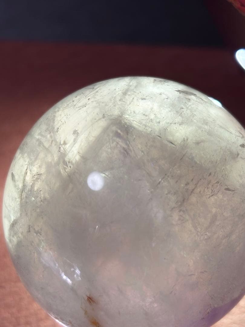 【超希少】トラピッチェアメジスト スフィア 丸玉 ピラミッド 貫入水晶