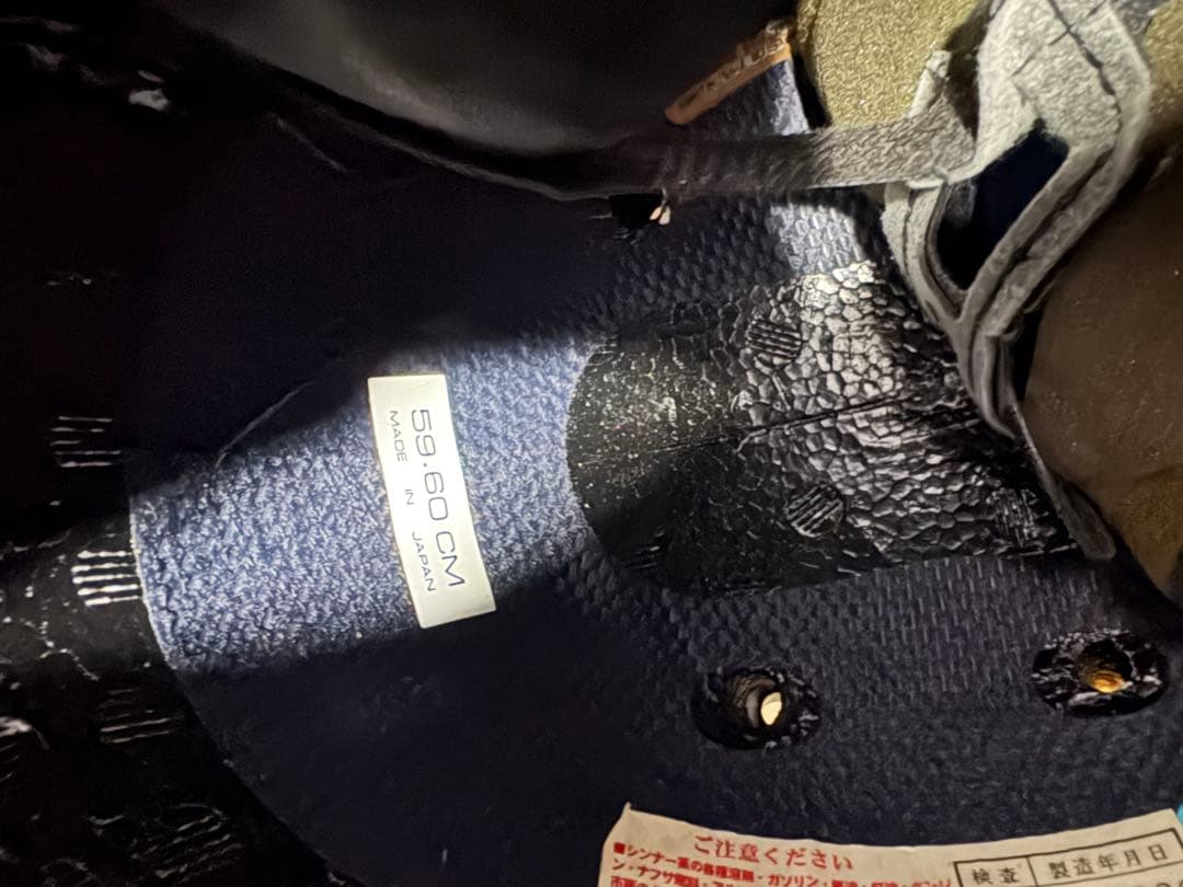 arai RX7 RR4 59-60cm フルフェイスヘルメット　白ヘル