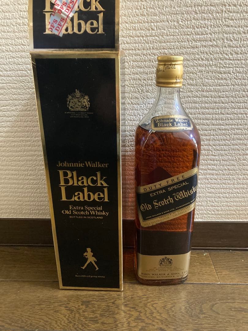 ジョニ黒金キャップ1リットルボトル