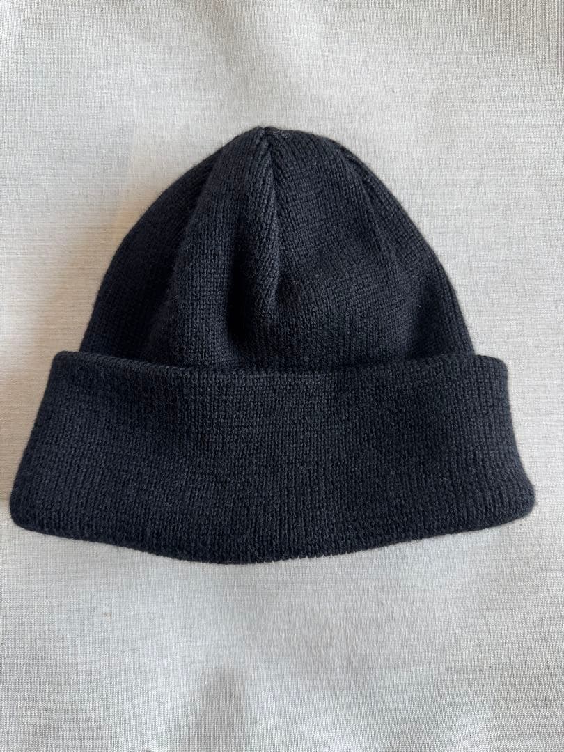 YOKO SAKAMOTO WOOL KNIT BIG WATCH CAP 黒