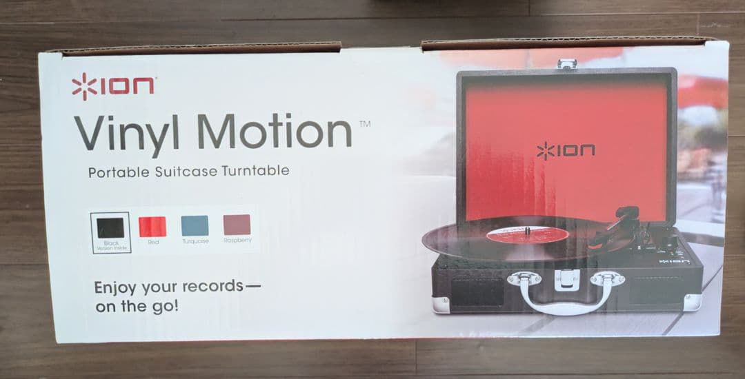 【新品未開封】ION Audioレコードプレーヤー Vinyl Motion