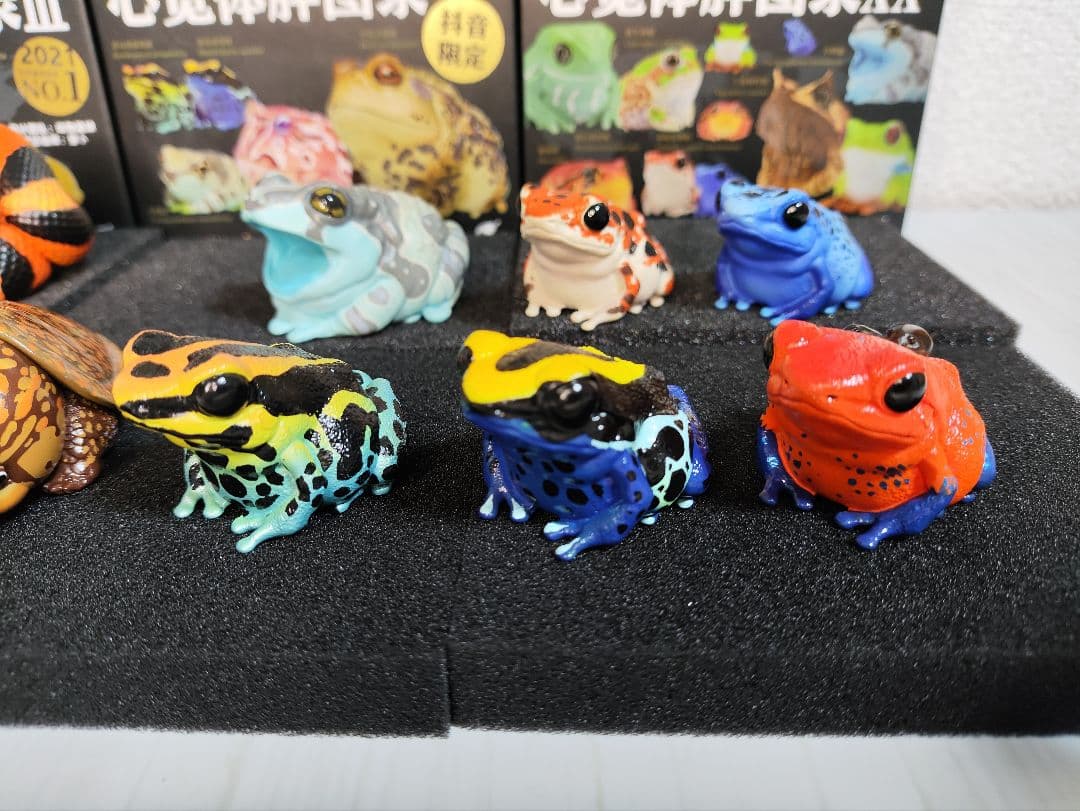 【動物の惑星】スーパーレア★ヤドク+ガメ+ヘビ★廃盤品&限定品!!フィギュア