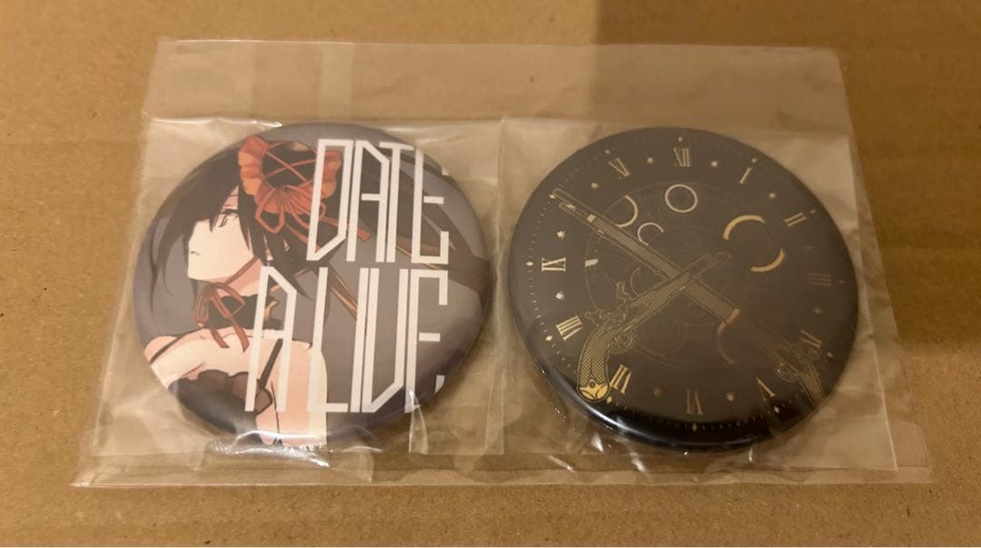 デート・ア・ライブ 時崎狂三 特典 缶バッジ 限定 セット