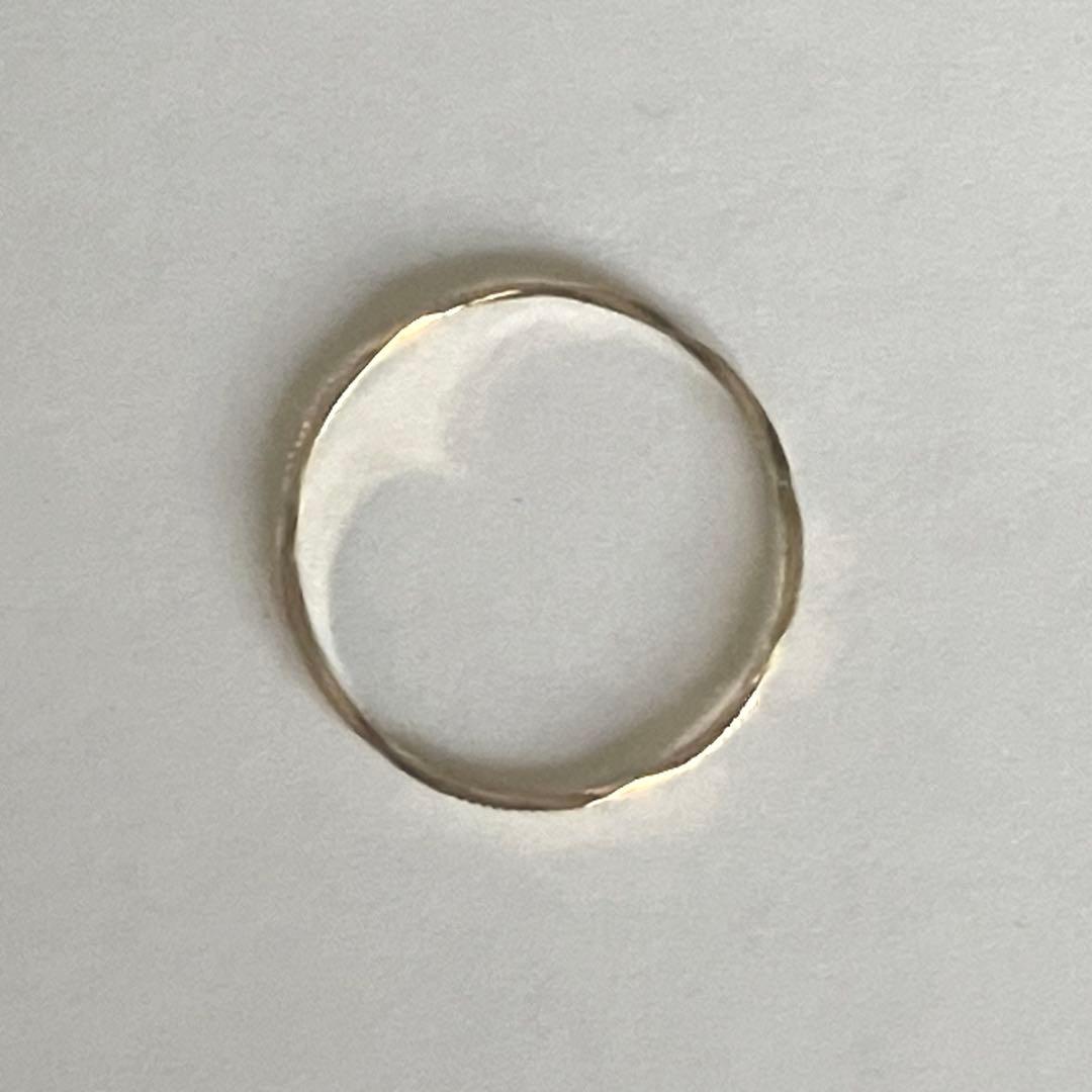 K18 18金　14号　リング　2