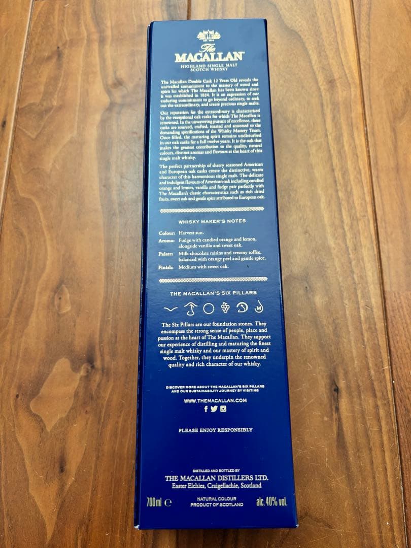 ✨新品未開封✨箱付き✨】マッカラン12年ダブルカスク/ウイスキー/700ml