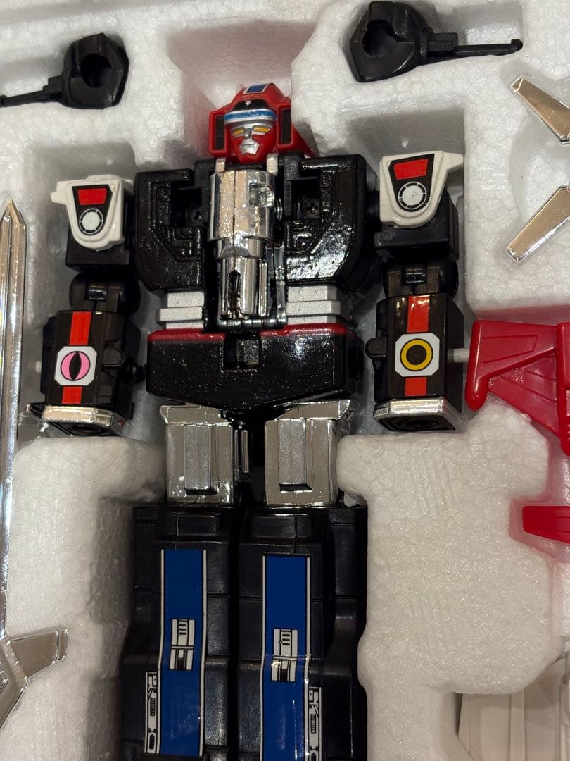 超合金　光戦隊マスクマン　グレートファイブ　戦隊ロボ　ソフビ　maskman