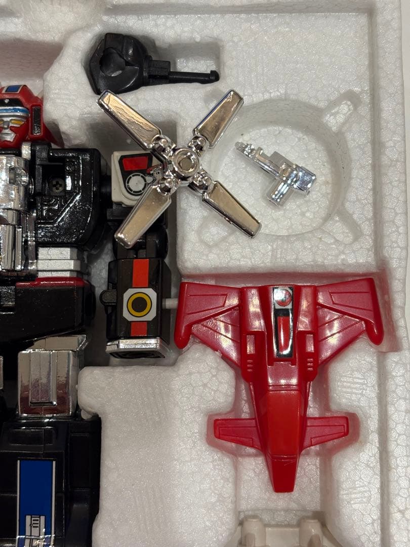 超合金　光戦隊マスクマン　グレートファイブ　戦隊ロボ　ソフビ　maskman