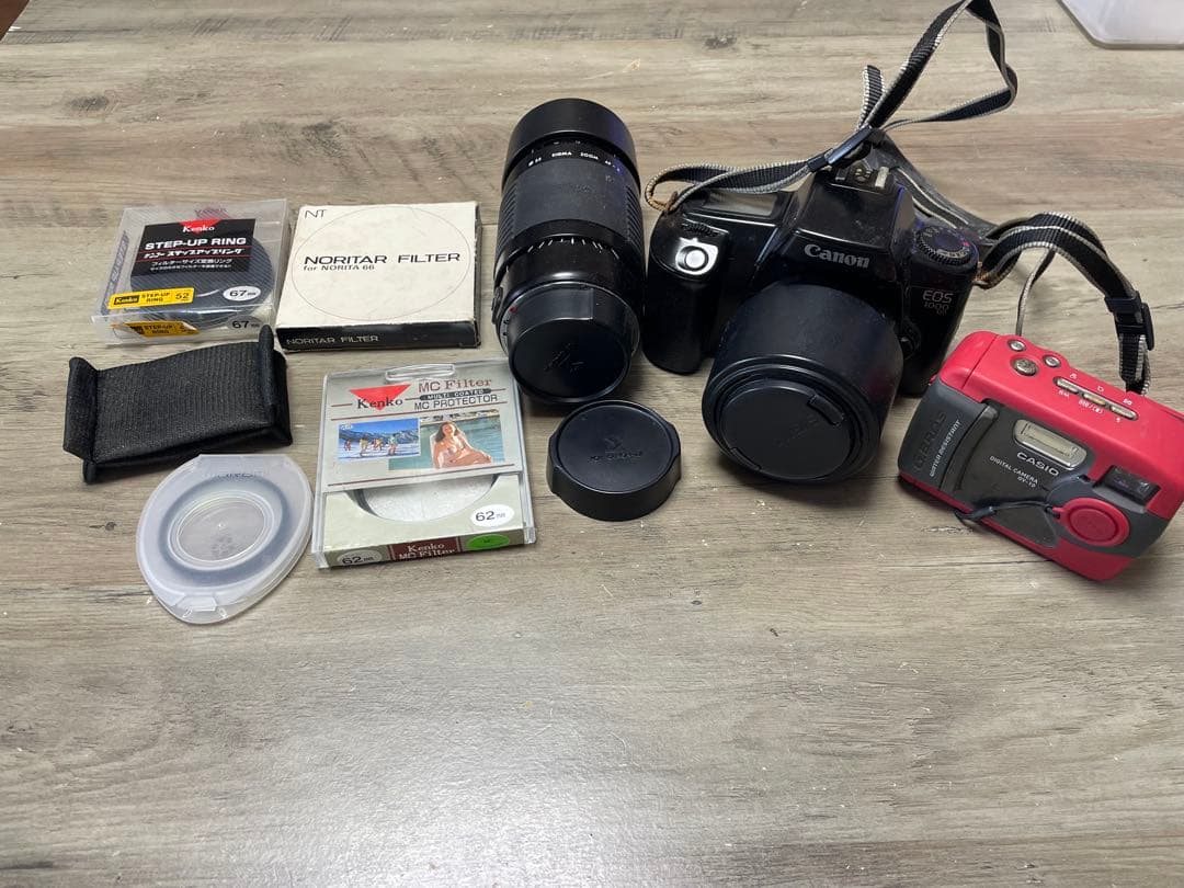 Canon EOS 1000F＋CASIO GV-10 他 まとめ売り