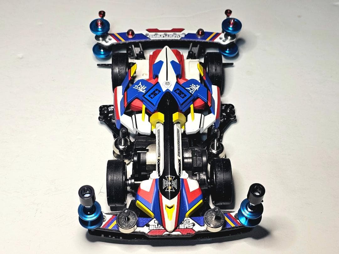 ミニ四駆 FMA完成品 (BMAXGP) 緑 マッハフレーム + おまけ