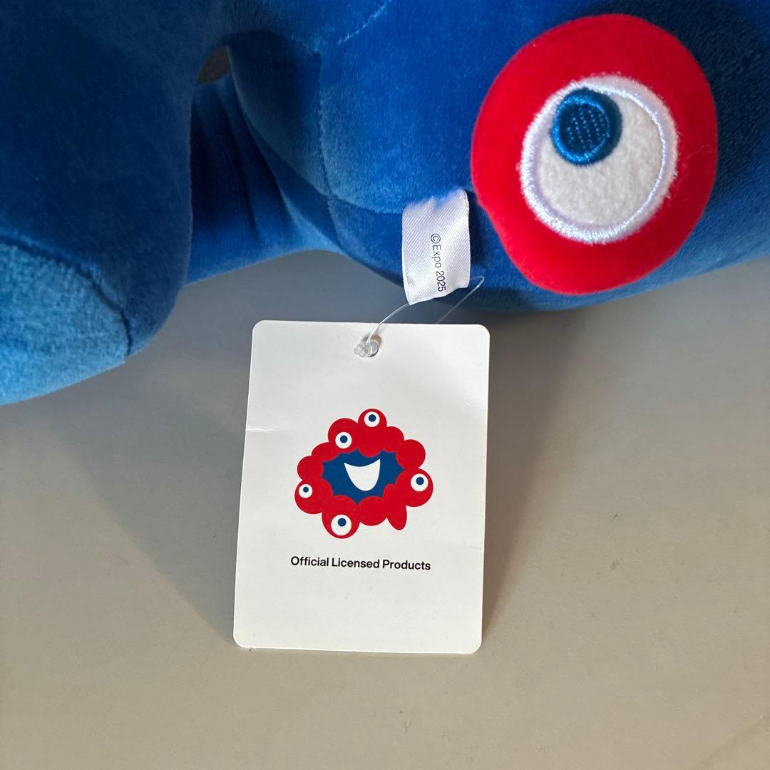 万博限定　ミャクミャクくじ　2等ぬいぐるみ