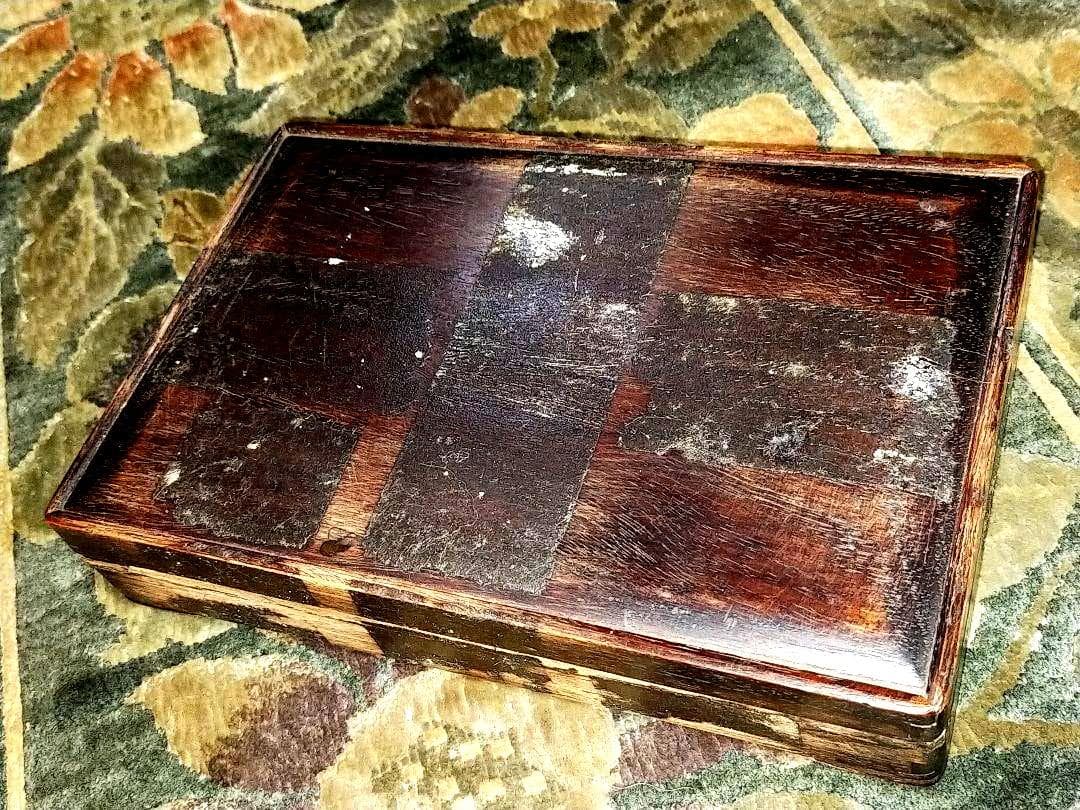 ♥中国　火焔双獣文　端渓硯　古硯　７　端渓　硯　骨董品